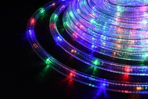 Reťaz MagicHome Vianoce Rolight, 240 LED multicolor, 8 funkcií, 230 V, 50 Hz, IP44, exteriér, osvetl