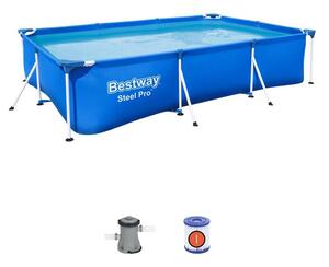 Bazén Bestway® Steel Pro™, 56411, filter, pumpa 3,00x2,01x0,66 m