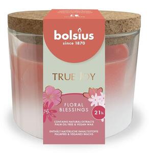 Sviečka bolsius True Joy Floral Blessings, 75/80 mm