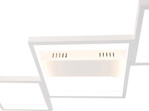 Stropné svietidlo biele vrátane LED 3 stupňové stmievateľné 5 svetiel - Lejo