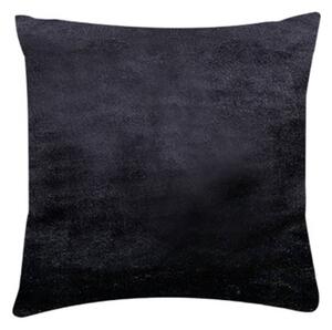 XPOSE® Mikroplyšová obliečka na vankúš - čierna 40x40 cm