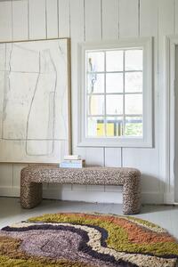 Barevne guľatý všívaný koberec Tufted - Ø 150cm - HKLIVING