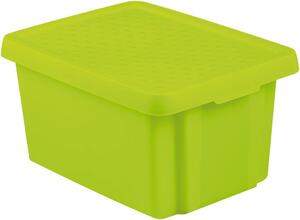 Box s vekom Curver® ESSENTIALS 16 lit., zelený, 39x30x21 cm