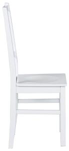 Jedálenská stolička WESLEY biela