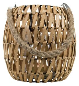 Závesná pletená lampáš Mabel 20cm - 20 * 20 * 20cm - Mars & More