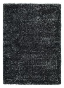 Antracitovosivý koberec Universal Aloe Liso, 160 × 230 cm