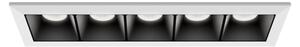 LED2 2491351 LINEAR II 5 zápustné líniové bodové LED svietidlo biele