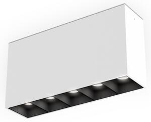 LED2 1491151 LINEAR II ON 5 stropné líniové bodové LED svietidlo biele