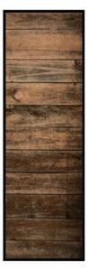 Hnedý behúň Zala Living Cook & Clean Wild Wood, 150 x 50 cm