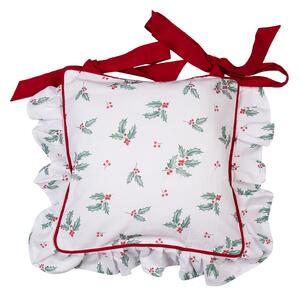 Povlak na vankúš na stoličky Holly Christmas - 40 * 40 cm - Clayre & Eef