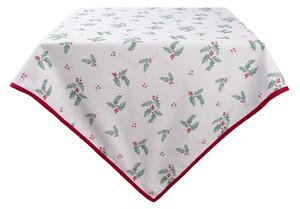 Štvorcový stolný obrus Holly Christmas M - 150 * 150 cm - Clayre & Eef