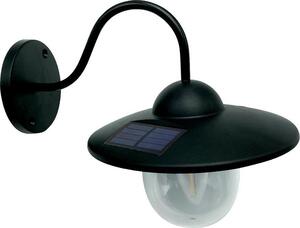 Lampa Strend Pro Garden, solárna, svietidlo na stenu/plot, 1x LED, 23,5x18x20 cm