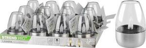 12 ks Lampa Strend Pro Garden, nerez, solárna, 6x8,5 cm, 1x LED, Sellbox 12 ks