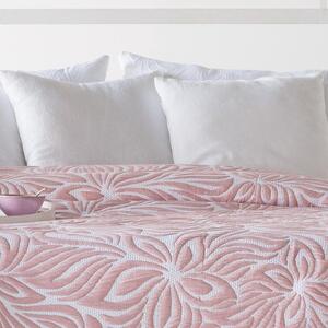 Prikrývka na posteľ OPERA ružová jednolôžko