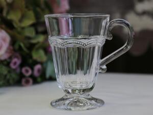 Pohár s uchom na nohe Antoinette 0,2l - Ø8 * 11 cm - Chic Antique