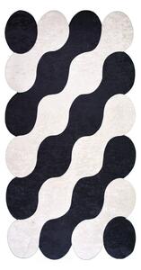 Čierno-biely koberec Vitaus Farsiko, 60 × 100 cm