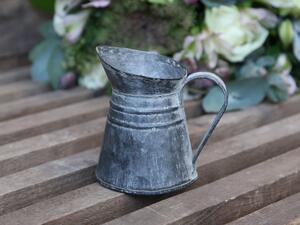 Dekoračné plechový retro džbánik Joug - Ø 10 * 8 cm - Chic Antique