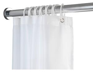 Teleskopická tyč v striebornej farbe do kúpeľne Wenko Luz, dĺžka 110-185 cm