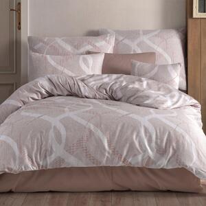 Bavlnené posteľné obliečky NOMBRE béžová francúzska posteľ