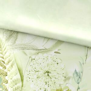 POSTEĽNÁ BIELIZEŇ, satén, pastelová zelená, 140/200 cm Esposa - Obliečky & plachty