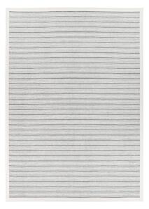 Biely vzorovaný obojstranný koberec Narma Puise, 140 × 200 cm