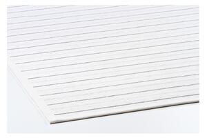 Biely obojstranný koberec Narma Vao White, 80 x 250 cm