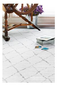 Biely obojstranný koberec Narma Vao White, 100 x 160 cm