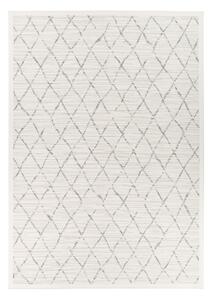 Biely vzorovaný obojstranný koberec Narma Vao, 160 × 230 cm