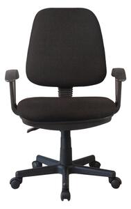 TEMPO Kancelárska stolička, čierna, COLBY NEW