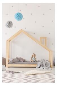 Domčeková posteľ z borovicového dreva Adeko Mila DMS, 140 x 200 cm