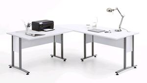 Písací stôl Calvia, biela