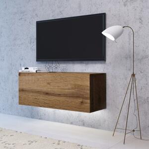 TV komoda VIVO VI 2 LED 120 cm, dub wotan
