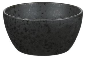 Čierna kameninová miska Bitz Mensa, priemer 12 cm