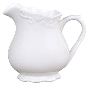 Porcelánový džbánok na mlieko s čipkou Provence lace - 9cm / 0.2L - Chic Antique