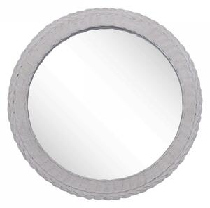 Krémové antik nástenné zrkadlo Braide - 29*1,5 cm - Chic Antique
