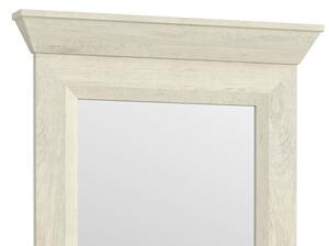 Nástenné zrkadlo Kashmir D40, bielená borovica