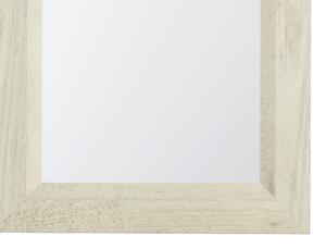Nástenné zrkadlo Kashmir D40, bielená borovica