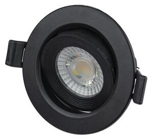 LED bodové svietidlo NIKO, 7 W, CCT, čierne (NIKO 7W 3XCCT 38° BL)