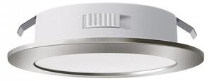 LED nábytkové svietidlo FURNILUX, 4 W, Ø 7 cm, IP44, matný chrom (FURNILUX 4W 12V 3CCT MAT CH)