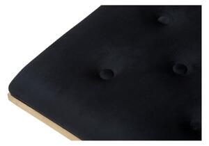 Stolička v čierno-zlatej farbe Mauro Ferretti Piramid