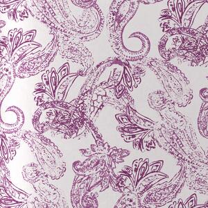 OBOJSTRANNÁ POSTEĽNÁ BIELIZEŇ, satén, biela, pink, 140/200 cm Novel - Obliečky & plachty