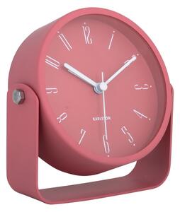 Dizajnový budík Karlsson 5989RD červený, priemer12 cm