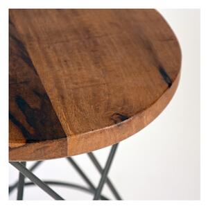 Barová stolička z mangového dreva LABEL51 Paris