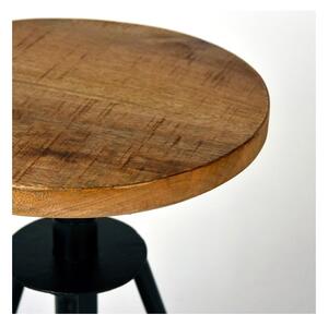 Barová stolička z mangového dreva LABEL51 Solid