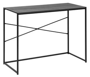 Čierny konzolový stôl Actona Seaford