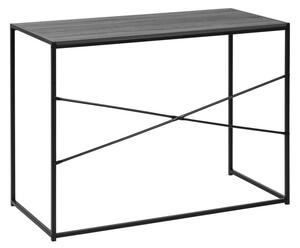 Čierny konzolový stôl Actona Seaford