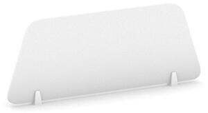 Stolný paraván MIRELLI A+, 800 x 300 mm, biela