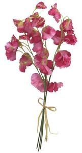 Dekorácia zväzok umelá fuchsiová kvetina - 50 cm - Exner