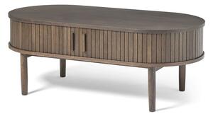 Dizajnový konferenčný stolík Palomino 120 cm tmavohnedý dub