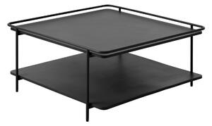 Dizajnový konferenčný stolík Harinder 75 cm čierny